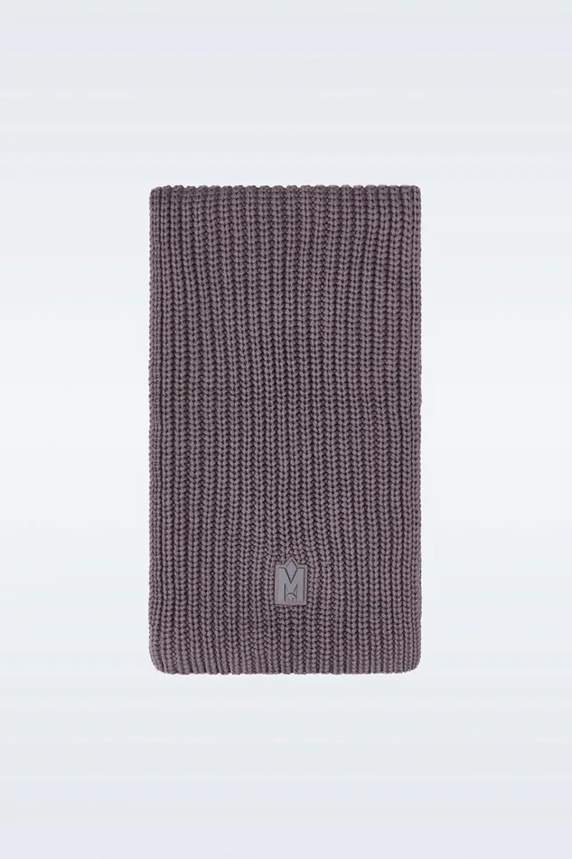 Scarves Women Mackage NELL Rectangular Merino Wool Scarf Flame