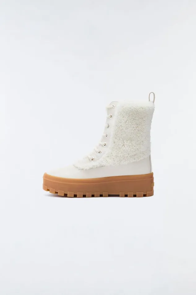 Shearling Lined Boots Women Mackage HERO Shearling Winter Boot For Women Black Shearling Lined Boots Women Mackage HERO Shearling Winter Boot For Women Black