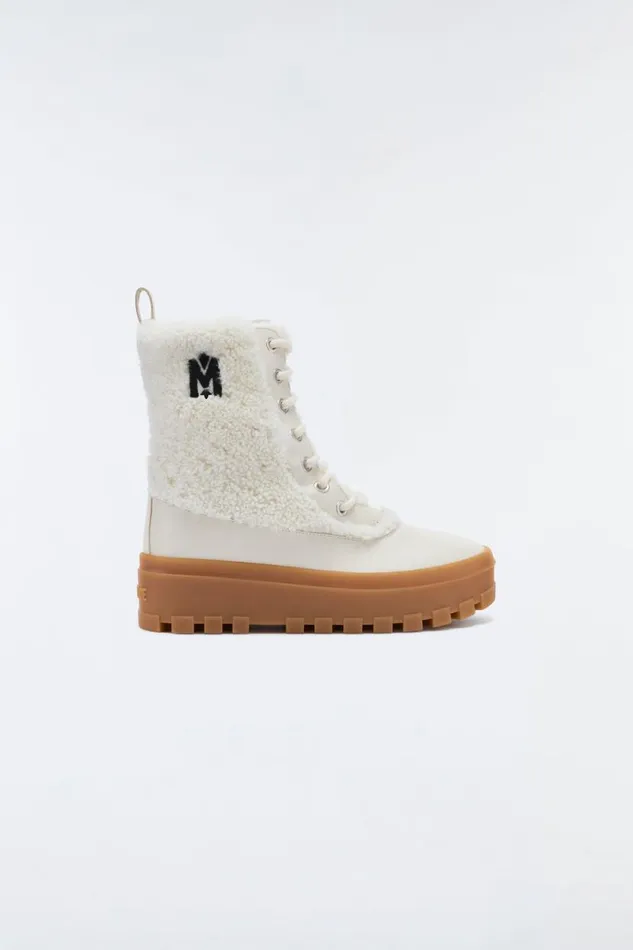 Shearling Lined Boots Women Mackage HERO Shearling Winter Boot For Women Black Shearling Lined Boots Women Mackage HERO Shearling Winter Boot For Women Black