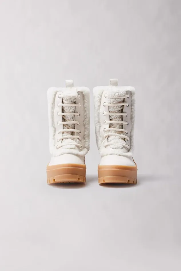 Shearling Lined Boots Women Mackage HERO Shearling Winter Boot For Women Black Shearling Lined Boots Women Mackage HERO Shearling Winter Boot For Women Black