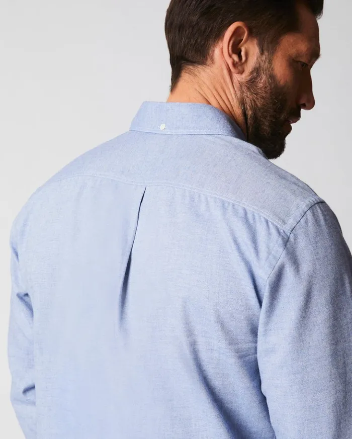 Shirting Men Billy Reid Tuscumbia Classic Shirt Light Blue