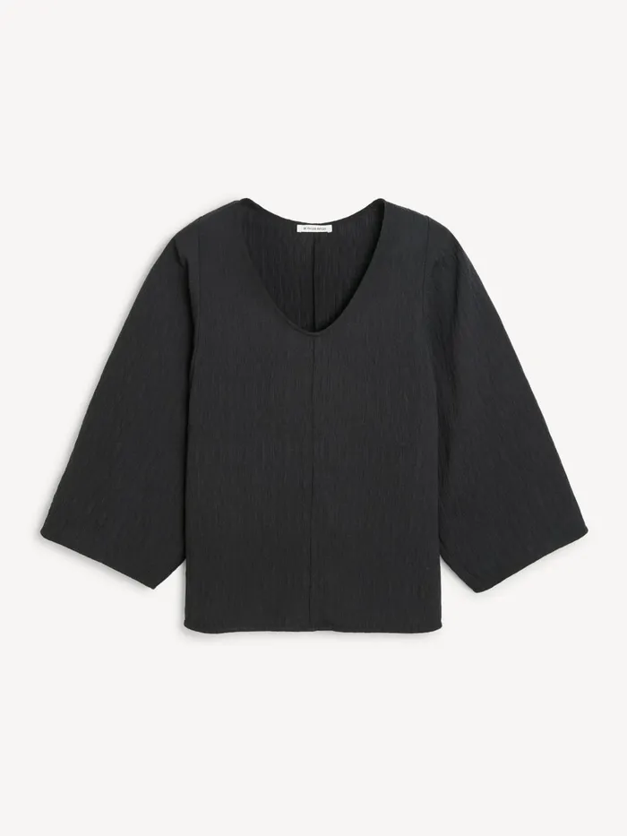 Shirts and Blouses Women By Malene Birger Calyas Blouse Black Shirts and Blouses Women By Malene Birger Calyas Blouse Black