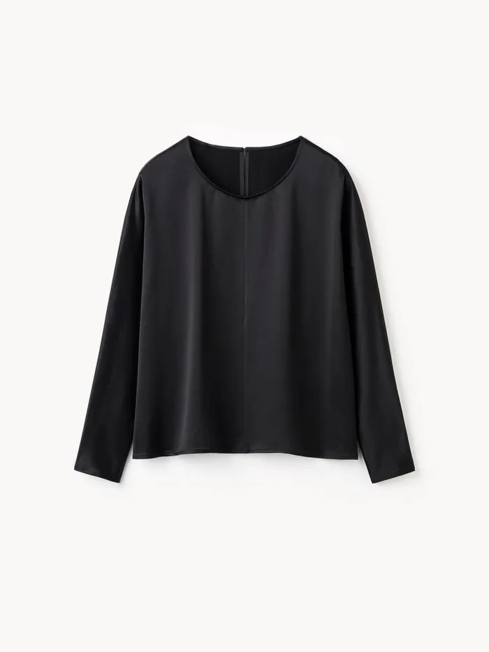Shirts and Blouses Women By Malene Birger Odelleys Blouse Black Shirts and Blouses Women By Malene Birger Odelleys Blouse Black