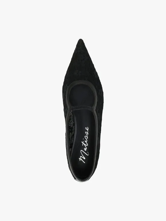 Shoes Fleur Lace Flat Black Lisa Says Gah Women Shoes Fleur Lace Flat Black Lisa Says Gah Women