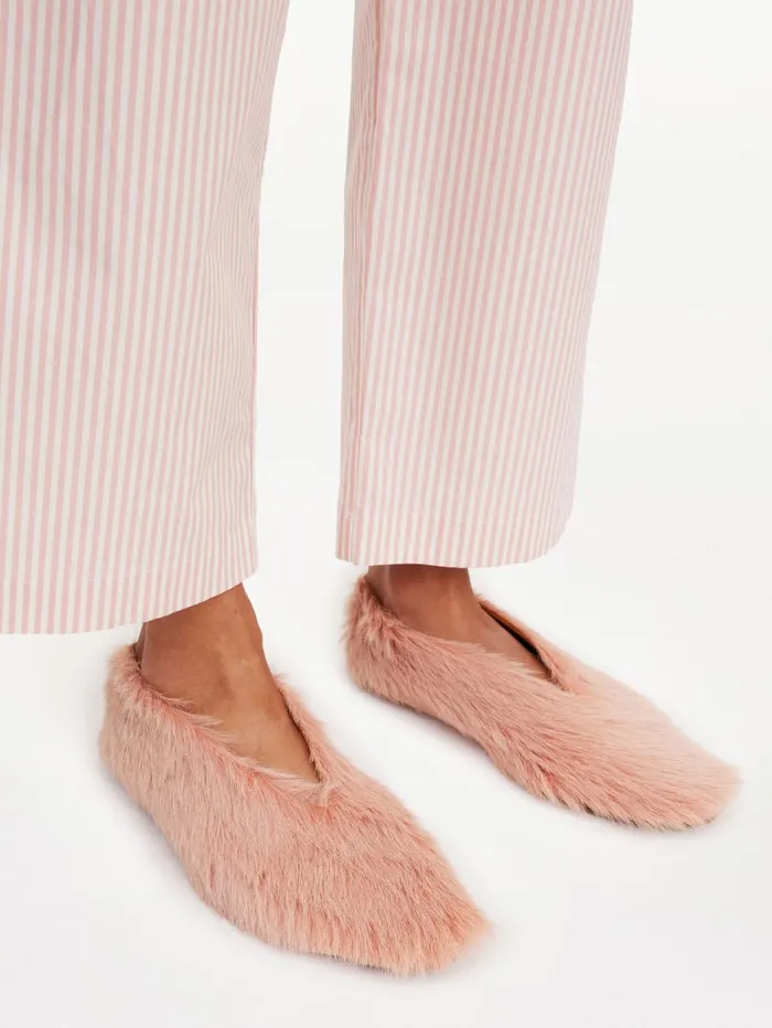 Shoes Women By Malene Birger Merina Leather Flats Diva