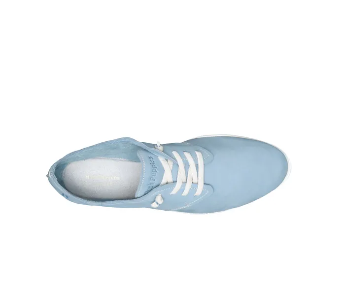 Sneakers Everyday Lace Up Blue Dusk Nubuck 8211 Hush Puppies Women