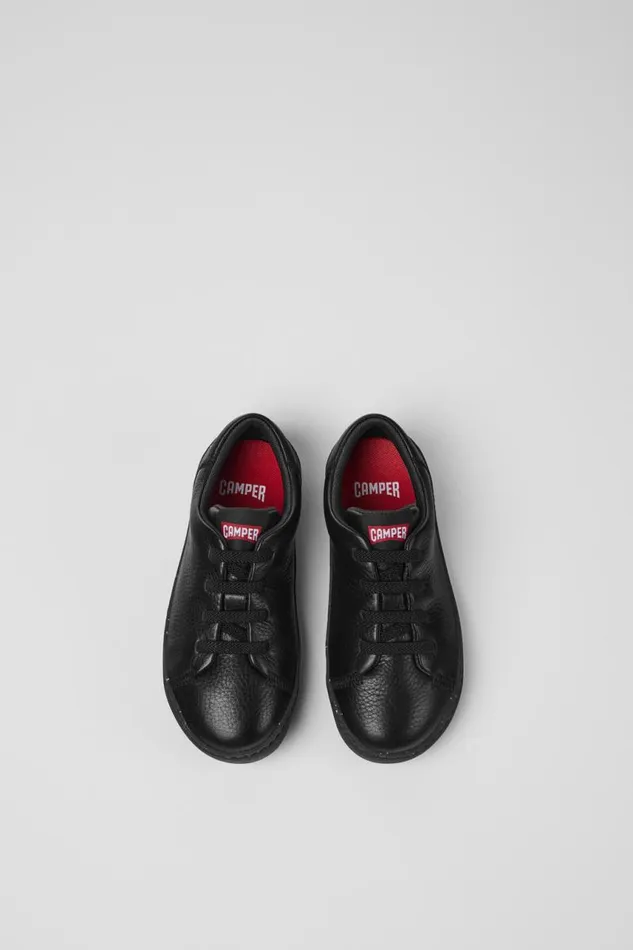 Sneakers Kids Camper Peu Touring Black Leather Sneakers Sneakers Kids Camper Peu Touring Black Leather Sneakers