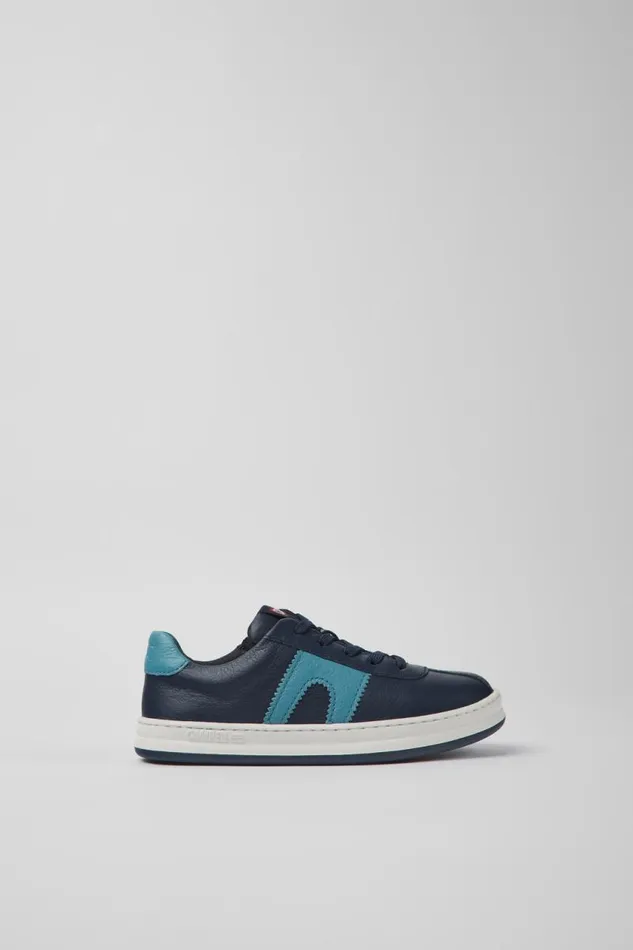 Sneakers Kids Camper Runner Dark Blue Leather Sneakers Sneakers Kids Camper Runner Dark Blue Leather Sneakers