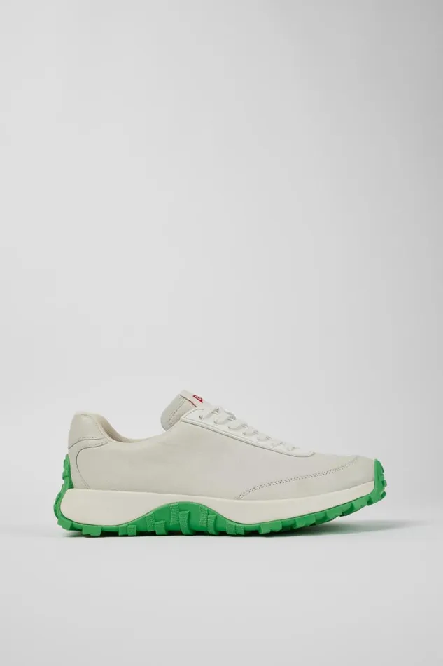 Sneakers Men Camper Drift Trail VIBRAM White LeatherTextile Sneaker