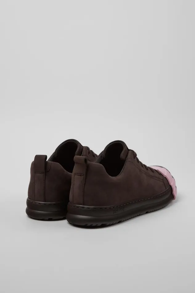 Sneakers Men Camper Junction Runner Brown Nubuck Sneakers