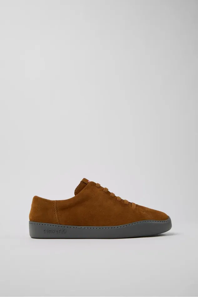 Sneakers Men Camper Peu Touring Brown Nubuck Sneakers