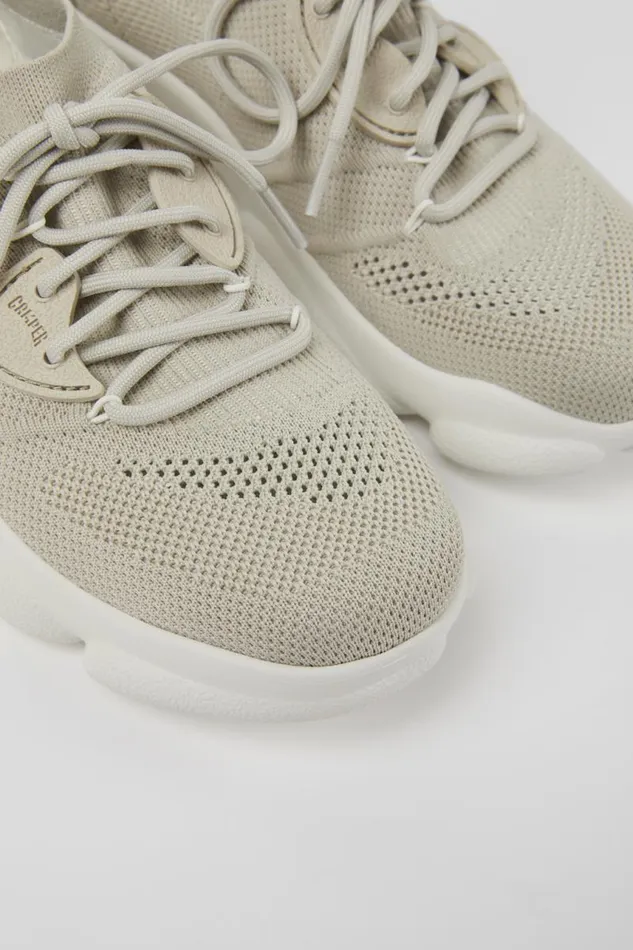 Sneakers Women Camper Karst Gray Textile Sneakers