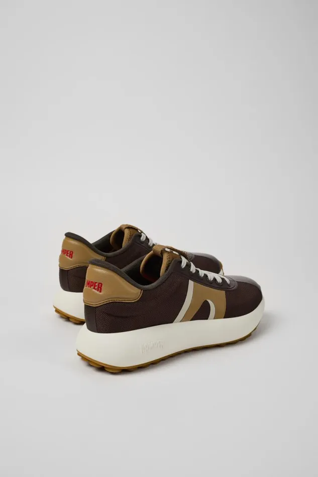Sneakers Women Camper Pelotas Athens Brown Textile Sneaker Sneakers Women Camper Pelotas Athens Brown Textile Sneaker