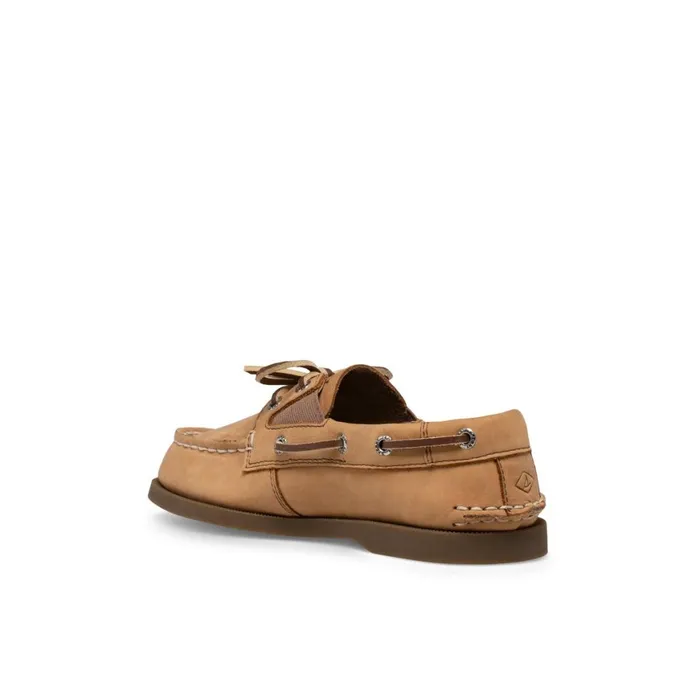 Sperry Authentic Original Slip On Boat Shoe Dark Brown Kids Boat Shoes
