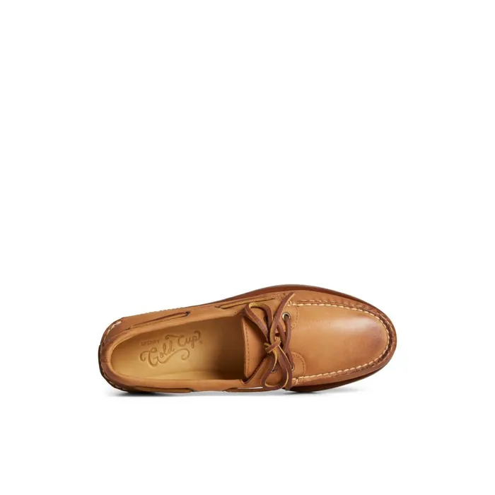 Sperry Gold Cup Authentic Original Boat Shoe Medium Beige Men Boat Shoes