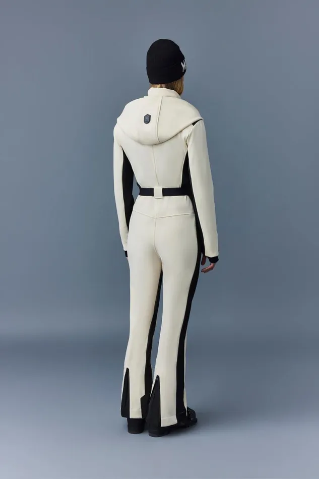 Suits Women Mackage ELLE Agile360 Down Ski Suit With Removable Hood Black