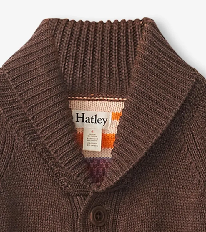 Sweaters Boys Hatley Boys Rocky Mountain Shawl Collar Cardigan