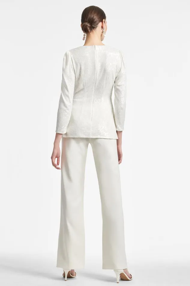 Tops and Blouses Women Sachin and Babi Peyton Top 8211 Ivory
