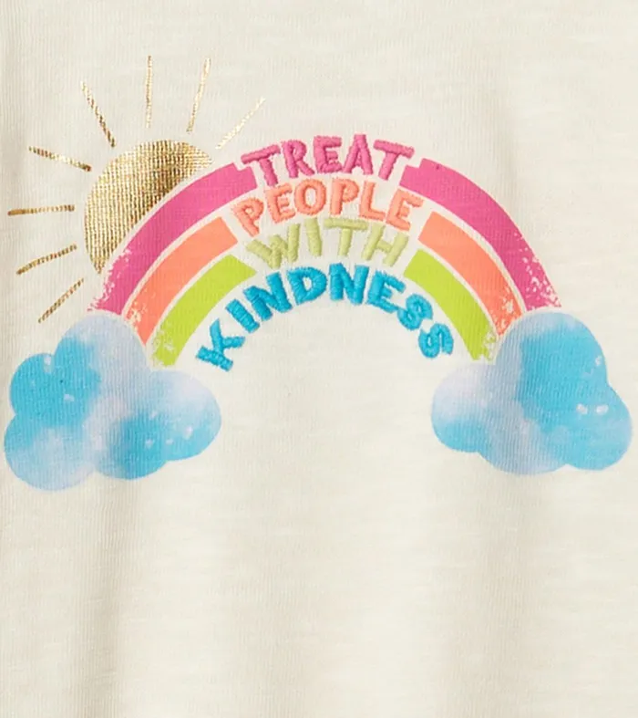 Tops Girls Hatley Girls Kindness Long Sleeve TShirt