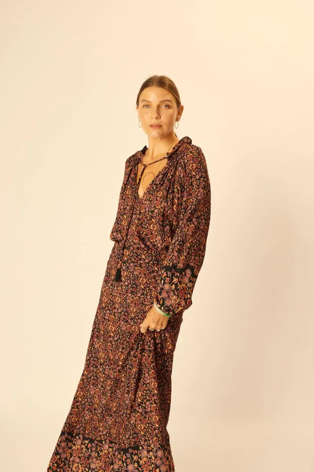 Tops Shop Natalie Martin PENNY BLOUSE Petite Fleur Noire