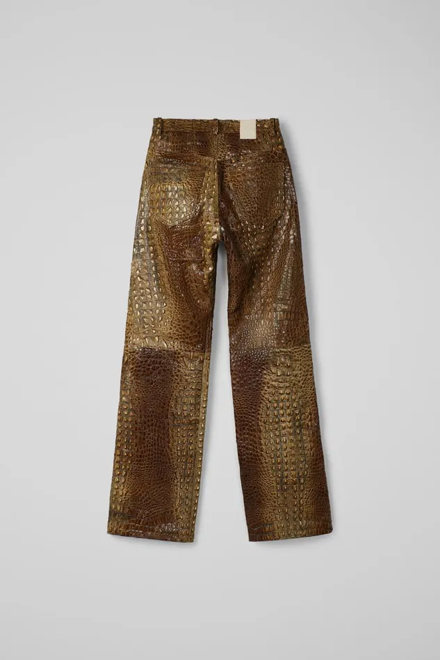 TrousersandShorts Women Camper Leather Pants Brown Leather Trousers TrousersandShorts Women Camper Leather Pants Brown Leather Trousers