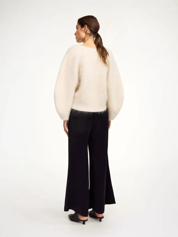 Trousers Women By Malene Birger Lucee Flared Trousers Black Trousers Women By Malene Birger Lucee Flared Trousers Black