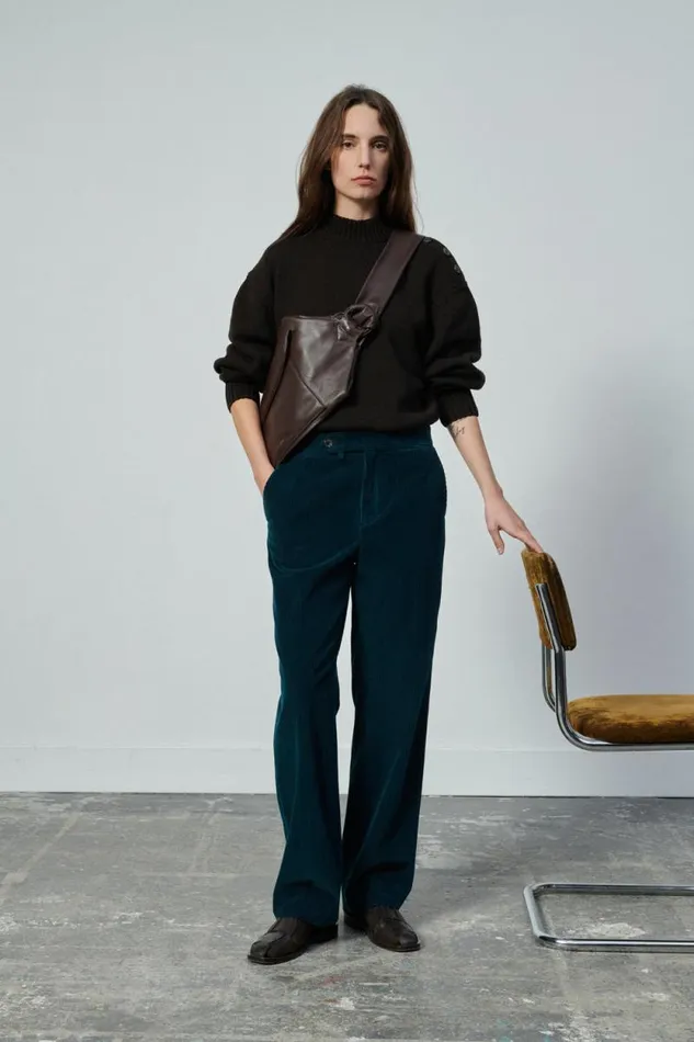 Trousers Women Soeur OTTO TROUSERS Slate