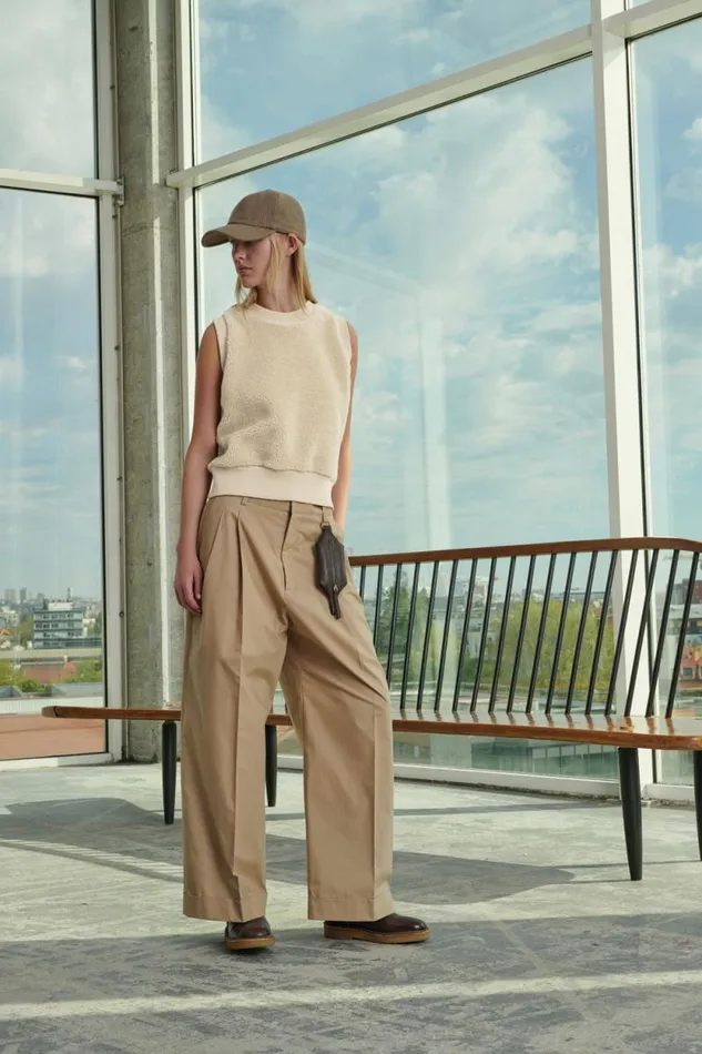 Trousers Women Soeur WATSON TROUSERS Beige