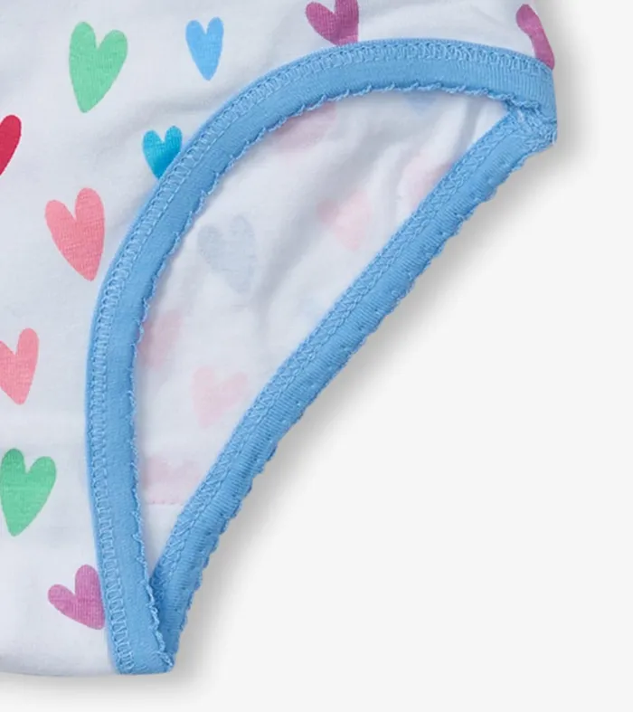 Underwear Girls Hatley Pretty Patterns Girls Brief Underwear 3 Pack