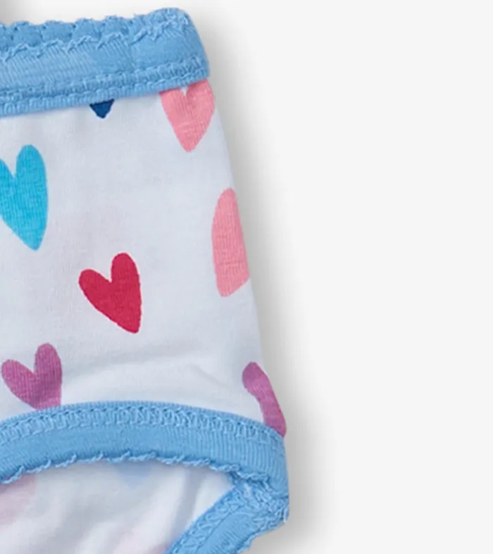 Underwear Girls Hatley Pretty Patterns Girls Brief Underwear 3 Pack