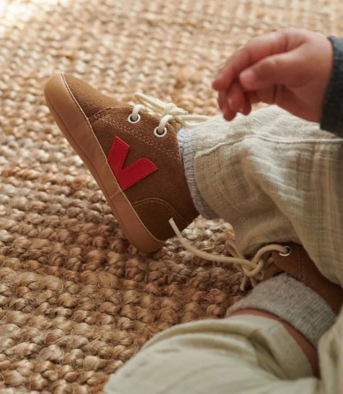 VEJA Baby Kids BABY SUEDE BROWN PEKIN