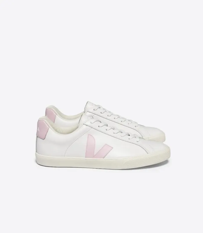 VEJA Esplar Women ESPLAR LEATHER WHITE PETALE