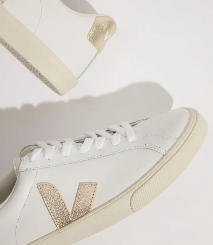 VEJA Esplar Women ESPLAR LEATHER WHITE PLATINE