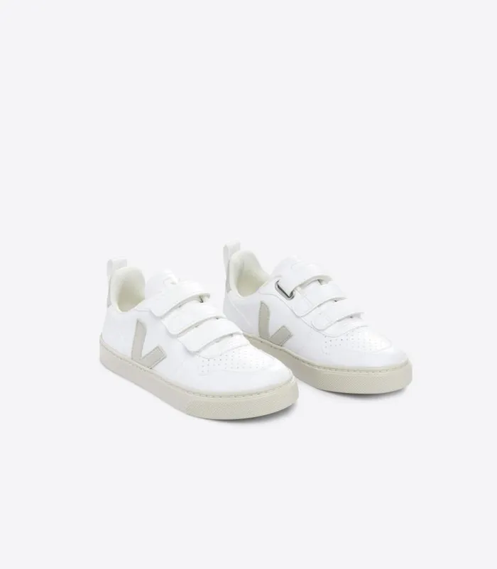 VEJA Vegan Kids V10 CWL WHITE NATURAL