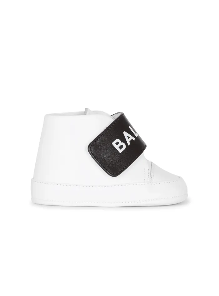 Velcro Trainers White Kids Balmain