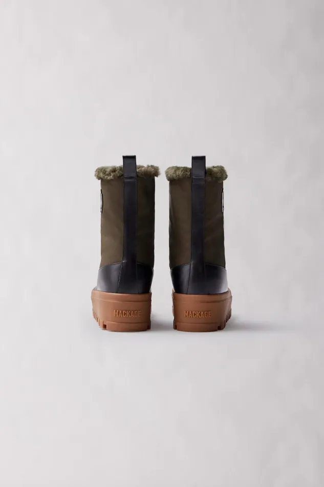 Winter Boots Women Mackage HEROW Shearlinglined Winter Boot For Women Army Winter Boots Women Mackage HEROW Shearlinglined Winter Boot For Women Army