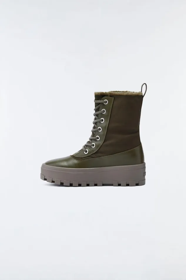 Winter Boots Women Mackage HEROW Shearlinglined Winter Boot For Women Army Winter Boots Women Mackage HEROW Shearlinglined Winter Boot For Women Army