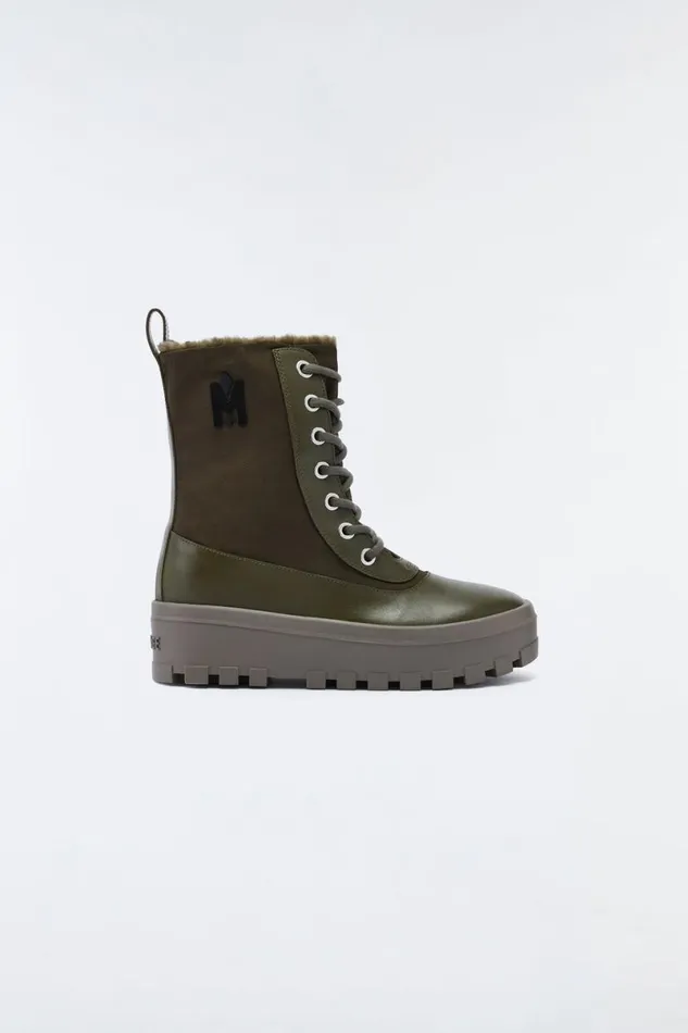Winter Boots Women Mackage HEROW Shearlinglined Winter Boot For Women Army Winter Boots Women Mackage HEROW Shearlinglined Winter Boot For Women Army