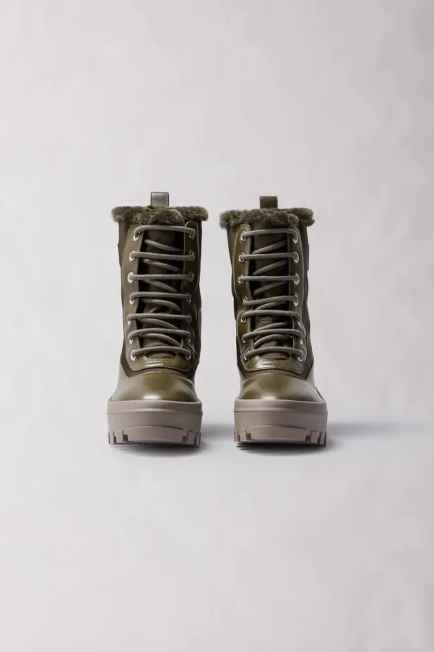 Winter Boots Women Mackage HEROW Shearlinglined Winter Boot For Women Army Winter Boots Women Mackage HEROW Shearlinglined Winter Boot For Women Army