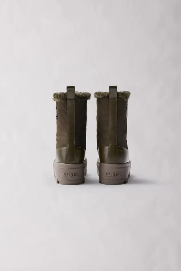 Winter Boots Women Mackage HEROW Shearlinglined Winter Boot For Women Army Winter Boots Women Mackage HEROW Shearlinglined Winter Boot For Women Army