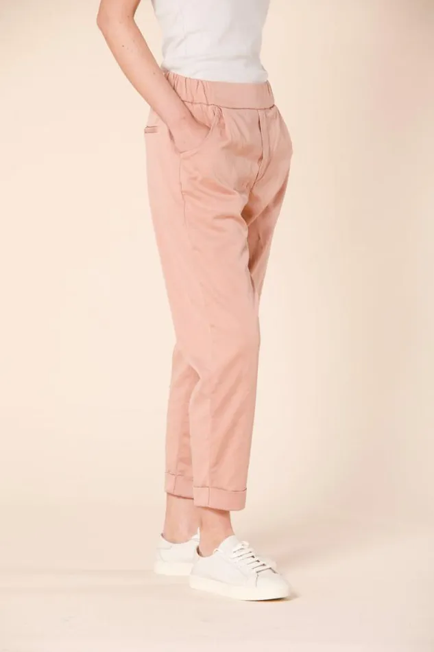 Woman Easy Jogger Chino Pants In Stretch Fleece Relaxed Mason039s Pants