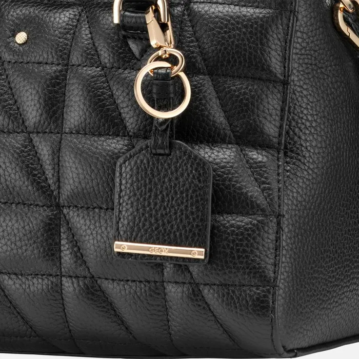 Woman Geox Bags SAFFIRIA WOMAN Black Handbag Black