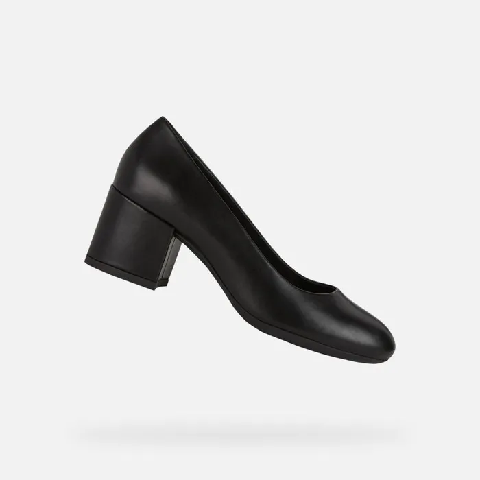 Woman Geox Pumps ELEANA Women039s Black Medium Heel Pumps Geox Black