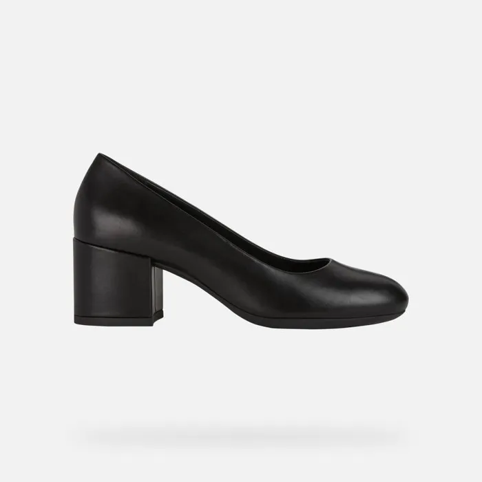 Woman Geox Pumps ELEANA Women039s Black Medium Heel Pumps Geox Black