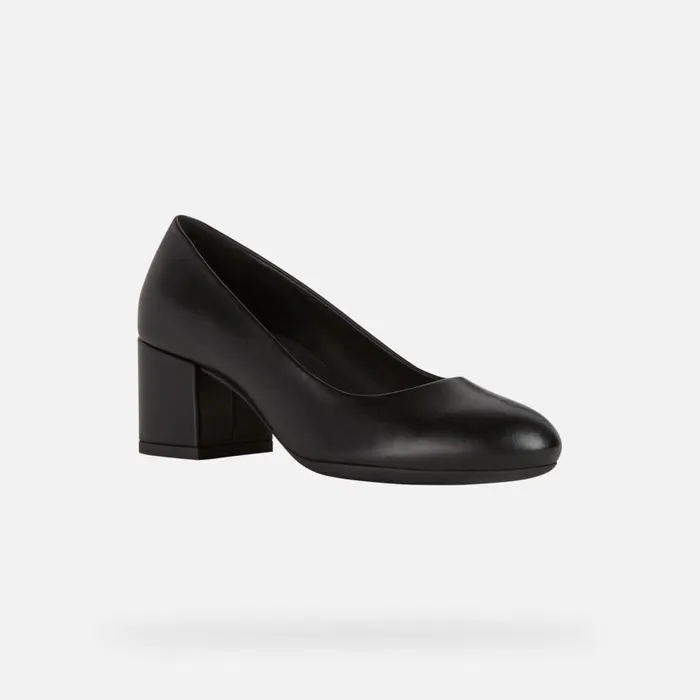 Woman Geox Pumps ELEANA Women039s Black Medium Heel Pumps Geox Black