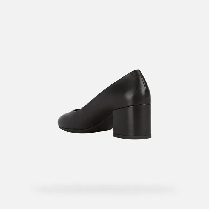 Woman Geox Pumps ELEANA Women039s Black Medium Heel Pumps Geox Black