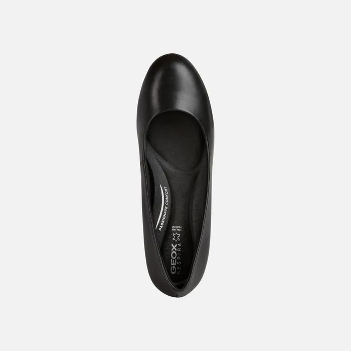 Woman Geox Pumps ELEANA Women039s Black Medium Heel Pumps Geox Black