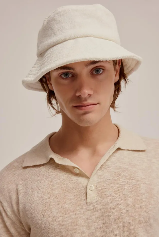 WomanMan Venroy Accessories Woven Terry Bucket Hat