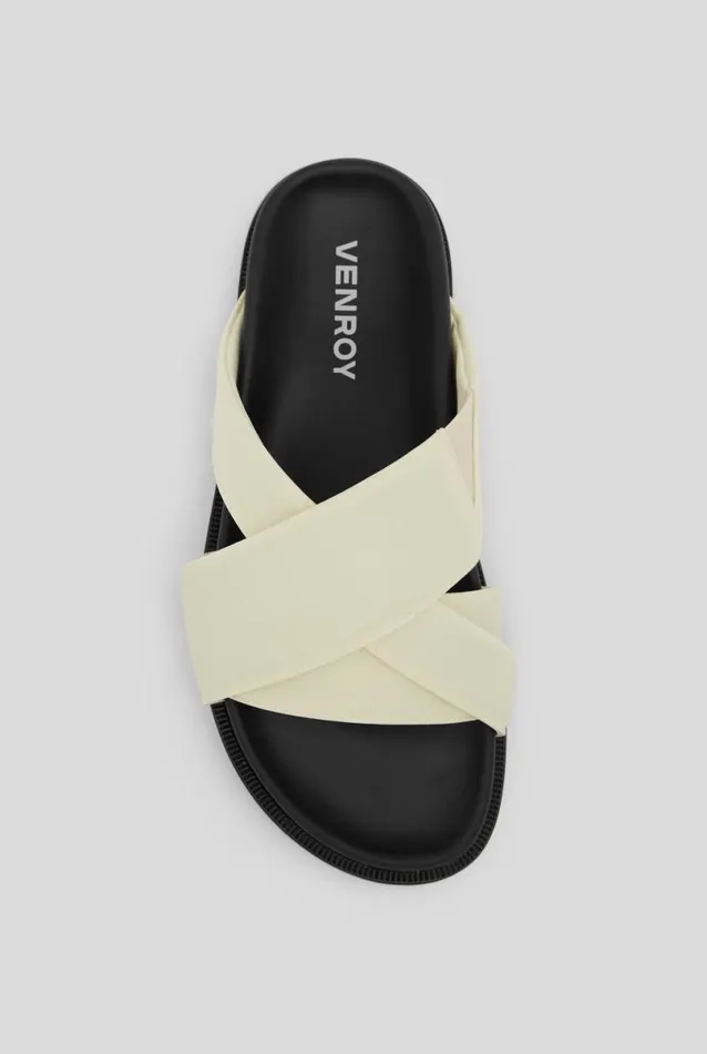 Woman Venroy Accessories Nylon Strap Sandal
