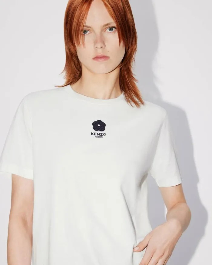 Women 039Boke Flower 20039 Tshirt Off White Kenzo Tshirts And Polos